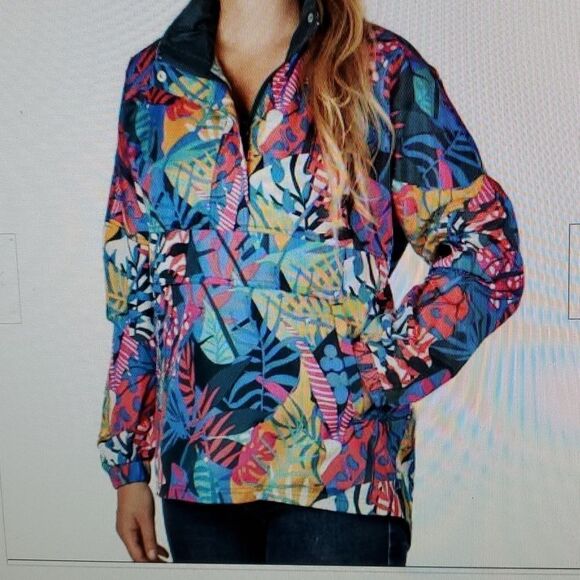 Lauren James Windbreaker Rain Jacket - Picture 1 of 8
